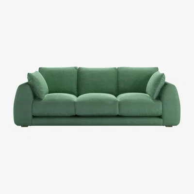 Sofa.com Carmel 3 Seat Sofa in Celadon Easy Cotton