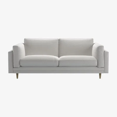 Sofa.com Marco 2.5 Seat Sofa in Alabaster Brushed Linen Cotton