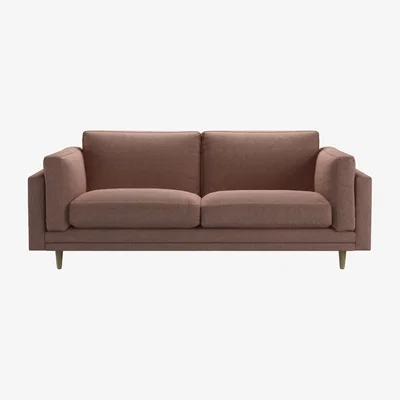 Sofa.com Marco 2.5 Seat Sofa in Pinot Noir Norfolk Cotton