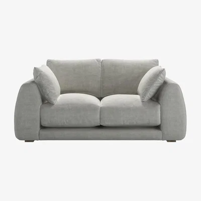 Sofa.com Carmel 2.5 Seat Sofa in Fog Aquaclean Clever Chenille