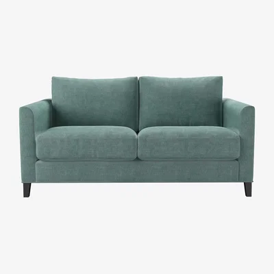 Sofa.com Izzy 2 Seat Sofa (breaks down) in Sea Spray Aquaclean Clever Chenille