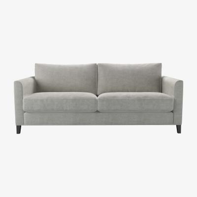 Sofa.com Izzy 3 Seat Sofa (breaks down) in Fog Aquaclean Clever Chenille