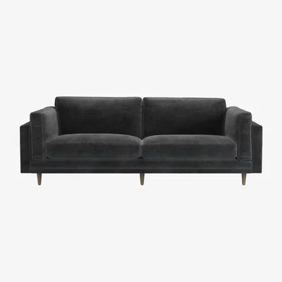 Sofa.com Marco 3 Seat Sofa in Raven Speckled Chenille