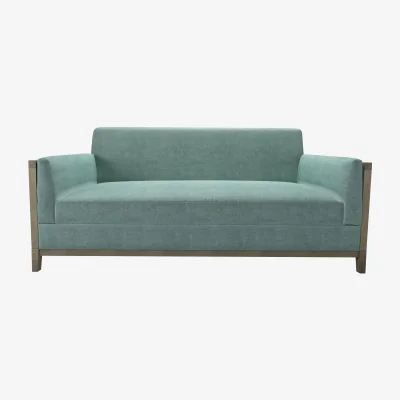 Sofa.com Chester 2.5 Seat Sofa in Sea Spray Aquaclean Clever Chenille