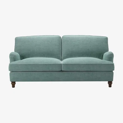 Sofa.com Bluebell 3 Seat Sofa bed in Sea Spray Aquaclean Clever Chenille