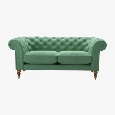 Sofa.com Oscar 2.5 Seat Sofa in Celadon Easy Cotton