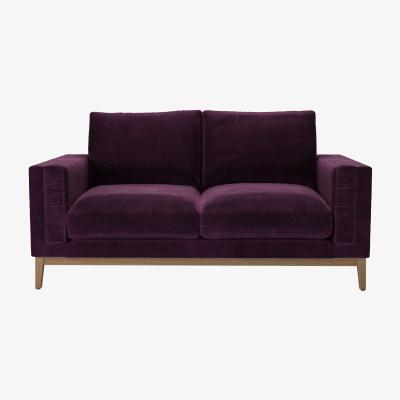 Sofa.com Costello  2 Seat Sofa in Damson Smart Velvet