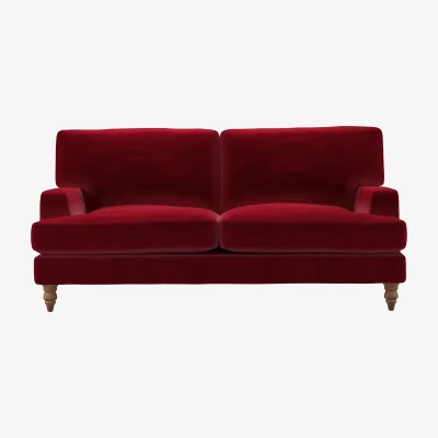 Sofa.com Isla 2.5 Seat Sofa in Malbec Cotton Matt Velvet