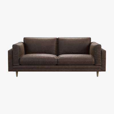 Sofa.com Marco 2.5 Seat Sofa in Walnut Antique Leather