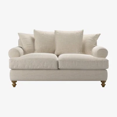 Sofa.com Teddy 2 Seat Sofa bed in Jasmine Silky Jacquard Weave