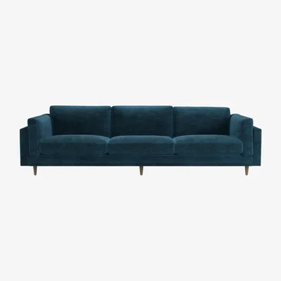 Sofa.com Marco 4 Seat Sofa in Mineral Mist Speckled Chenille