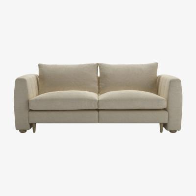 Sofa.com Tiffany Slim 2.5 Seat Sofa in Pampas Hygge Smart Linen