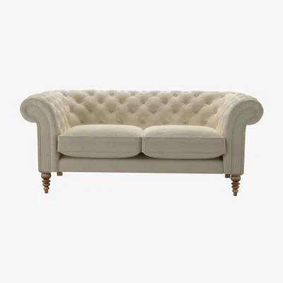 Sofa.com Oscar 2.5 Seat Sofa in Pampas Hygge Smart Linen
