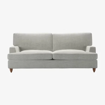 Sofa.com Isla 3 Seat Sofa bed in Fog Aquaclean Clever Chenille