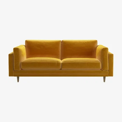 Sofa.com Marco 2.5 Seat Sofa in Butterscotch Cotton Matt Velvet