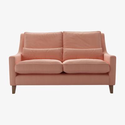 Sofa.com High Back Iggy 2.5 Seat Sofa in Sakura Pink Organic Smart Cotton