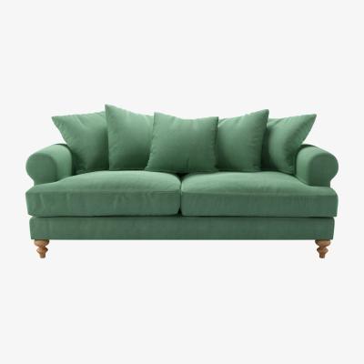 Sofa.com Teddy 3 Seat Sofa in Celadon Easy Cotton