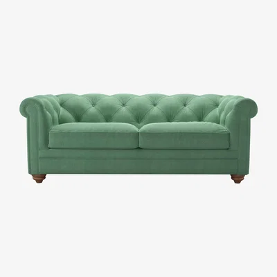 Sofa.com Patrick 2.5 Seat Sofa bed in Celadon Easy Cotton