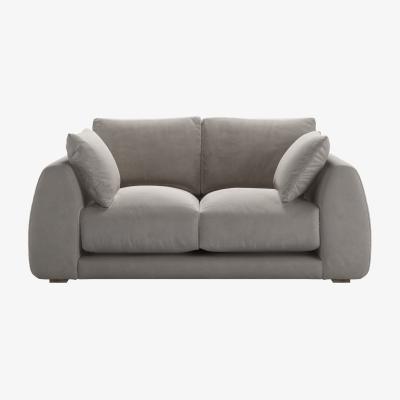 Sofa.com Carmel 2.5 Seat Sofa in Nimbus Aquaclean Clever Velvet