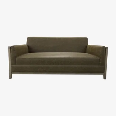 Sofa.com Chester 2.5 Seat Sofa in Dark Moss Antique Leather