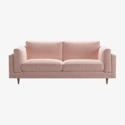 Sofa.com Marco 2.5 Seat Sofa in Pavilion Pink Brushstroke