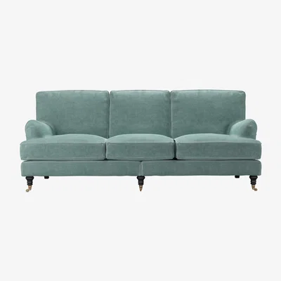 Sofa.com Bluebell 4 Seat Sofa in Sea Spray Aquaclean Clever Chenille
