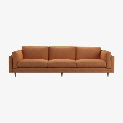 Sofa.com Marco 4 Seat Sofa in Terracotta Florence Textured Weave