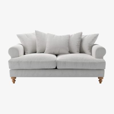 Sofa.com Perfectly Pristine Teddy 2.5 Seat Sofa in Pumice House Basket Weave - sofa.com