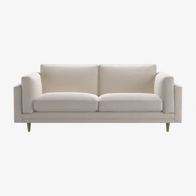 Sofa.com Marco 2.5 Seat Sofa in Taupe Brushed Linen Cotton