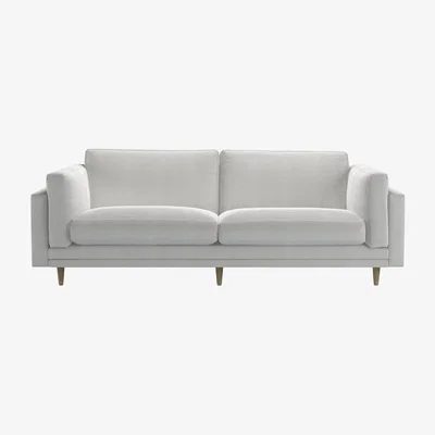 Sofa.com Marco 2 Seat Sofa in Deep Forest Aquaclean Clever Velvet