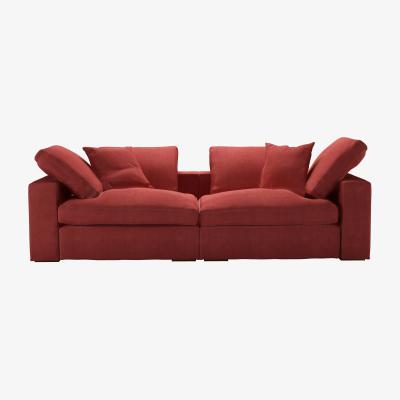 Sofa.com Long Island 2 Seat Sofa in Indian Summer Easy Cotton