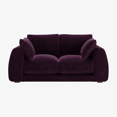 Sofa.com Carmel 2.5 Seat Sofa in Damson Smart Velvet