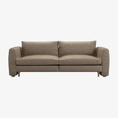 Sofa.com Tiffany 2.5 Seat Sofa in Greige Florence Textured Weave