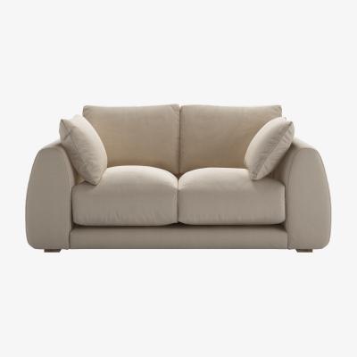 Sofa.com Carmel 2.5 Seat Sofa in Elderflower Organic Smart Cotton