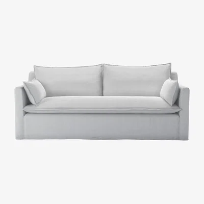 Sofa.com Anders 2.5 Seat Sofa in Brick Aquaclean Clever Velvet