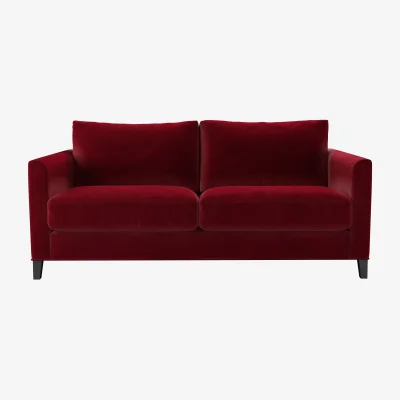 Sofa.com Izzy 2.5 Seat Sofa in Malbec Cotton Matt Velvet