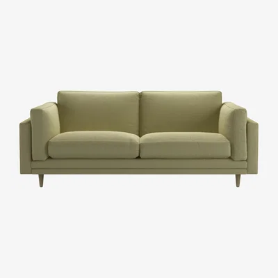 Sofa.com Marco 2.5 Seat Sofa in Cardamon Brushed Linen Cotton