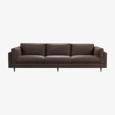 Sofa.com Marco 4 Seat Sofa in Walnut Antique Leather