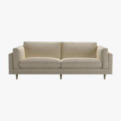 Sofa.com Marco 3 Seat Sofa in Pampas Hygge Smart Linen
