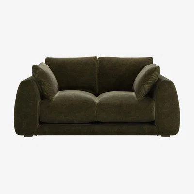 Sofa.com Carmel 2.5 Seat Sofa in Juniper Aquaclean Clever Chenille
