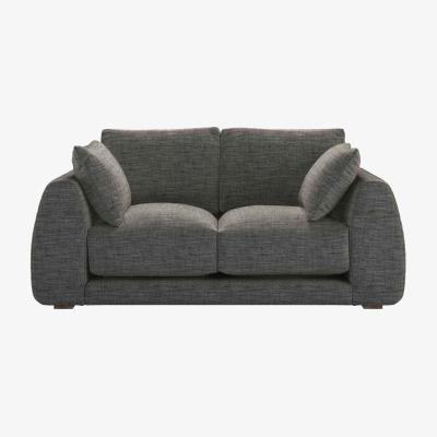 Sofa.com Carmel 2.5 Seat Sofa in Liquorice Baylee Multi-Tone Viscose Linen