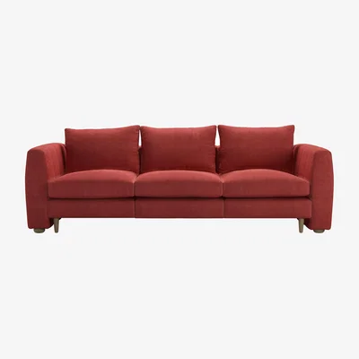 Sofa.com Tiffany Slim 3 Seat Sofa in Indian Summer Easy Cotton