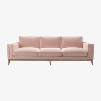 Sofa.com Costello 4 Seat Sofa in Pavilion Pink Brushstroke