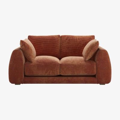 Sofa.com Carmel 2.5 Seat Sofa in Pomegranate Bubble Velvet