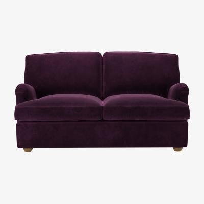 Sofa.com Bluebell 2 Seat Premium Comfort Sofa bed in Damson Smart Velvet