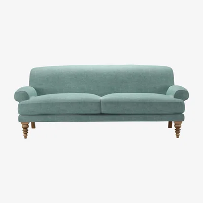 Sofa.com Saturday 3 Seat Sofa (breaks down) in Sea Spray Aquaclean Clever Chenille