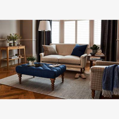 Sofa.com Alderney 2 Seat Sofa in Fog Aquaclean Clever Chenille