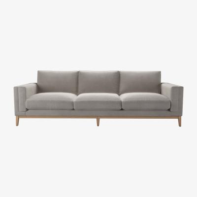 Sofa.com Costello 4 Seat Sofa in Nimbus Aquaclean Clever Velvet