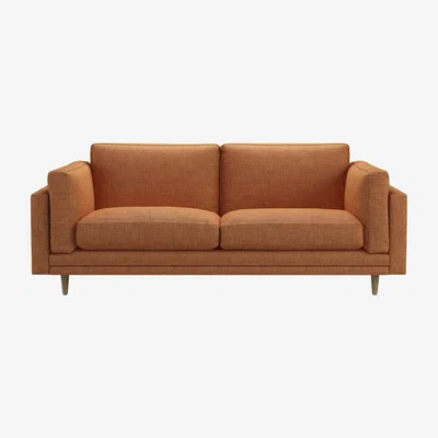 Sofa.com Marco 2.5 Seat Sofa in Terracotta Florence Textured Weave