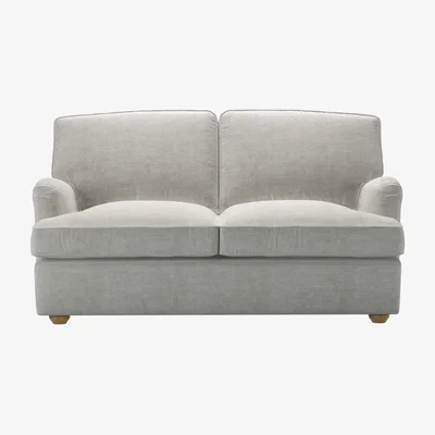Sofa.com Bluebell 2 Seat Premium Comfort Sofa bed in Fog Aquaclean Clever Chenille